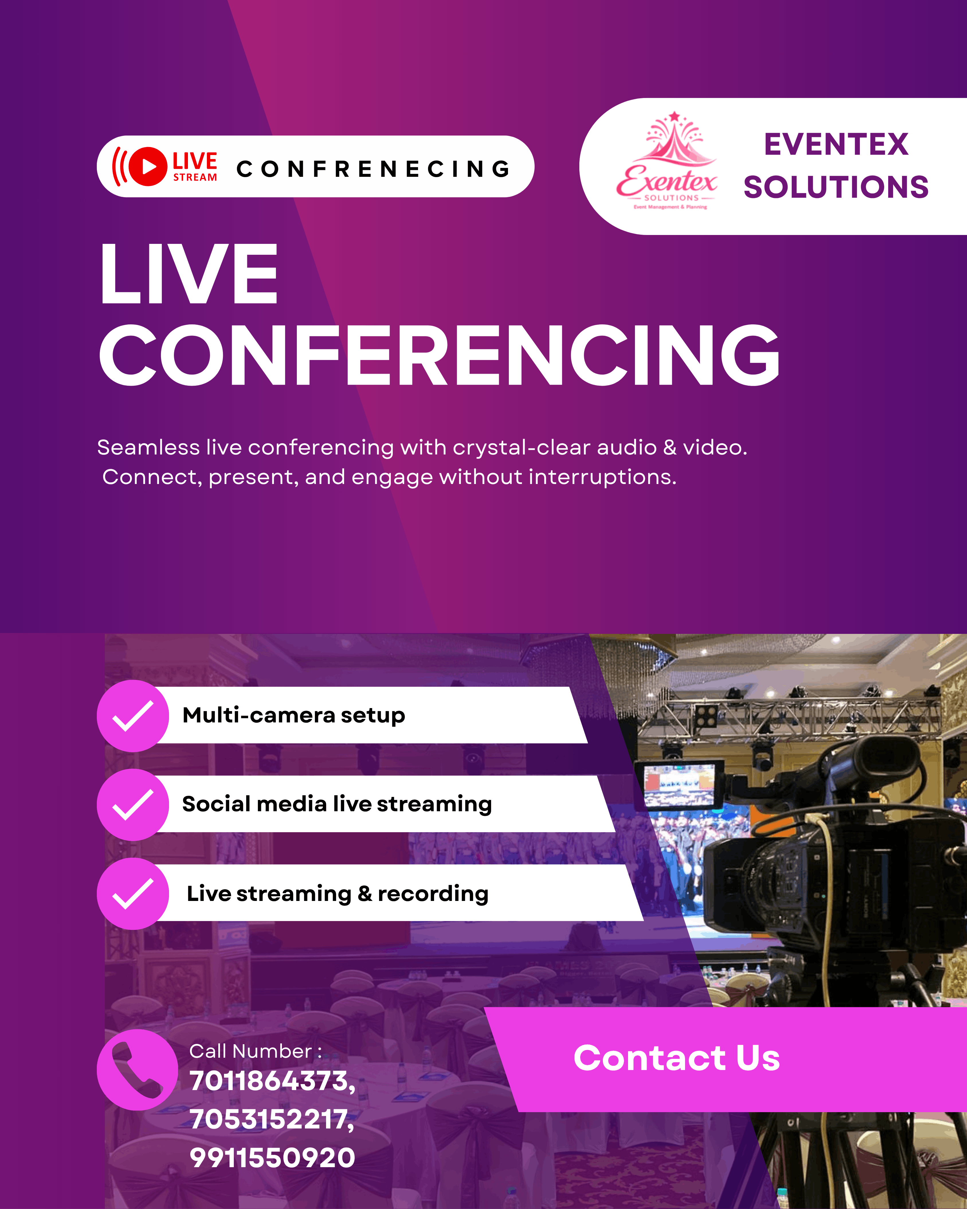 Live Video Conferencing